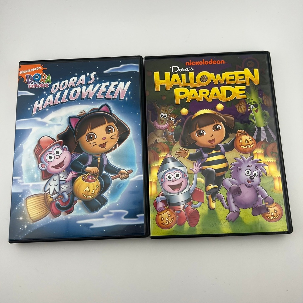 Dora the Explorer Halloween DVD Lot Halloween Parade Dora's Halloween Nick